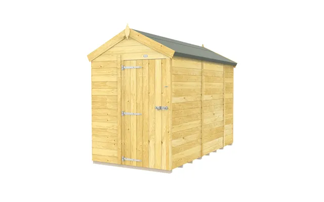 Diy Sheds Apex Shed Single Door No Window 5 X 10