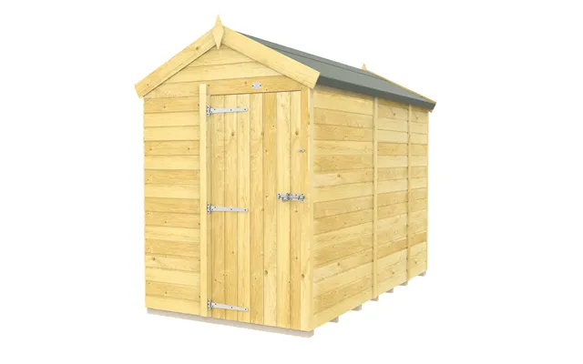 Diy Sheds Apex Shed Single Door No Window 5 X 9