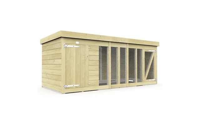 Diy Sheds Dog Kennel And Run 10 X 4