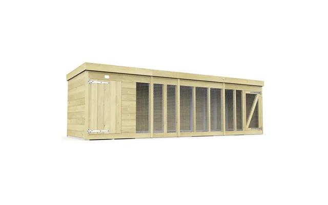 Diy Sheds Dog Kennel And Run 14 X 4