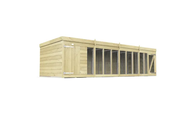 Diy Sheds Dog Kennel And Run 16 X 4