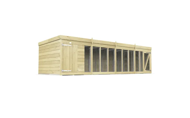Diy Sheds Dog Kennel And Run 16 X 4