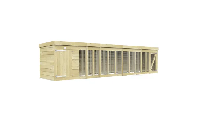 Diy Sheds Dog Kennel And Run 18 X 4