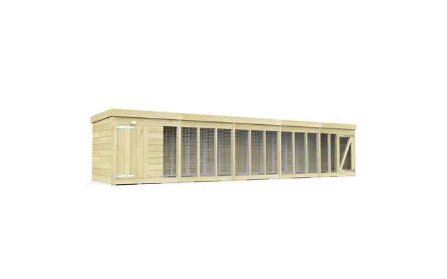 Diy Sheds Dog Kennel And Run 20 X 6