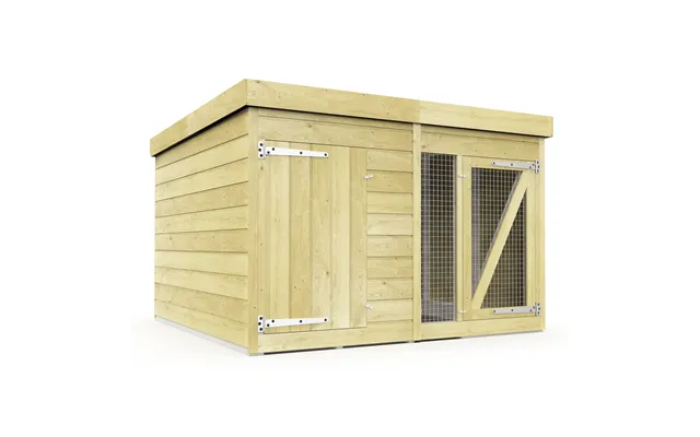 Diy Sheds Dog Kennel And Run 6 X 6