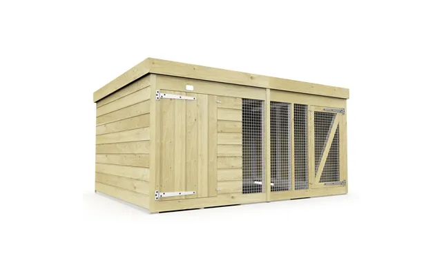 Diy Sheds Dog Kennel And Run 8 X 6