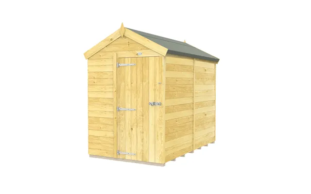 Diy Sheds Pent Shed Single Door No Windows 8 X 5