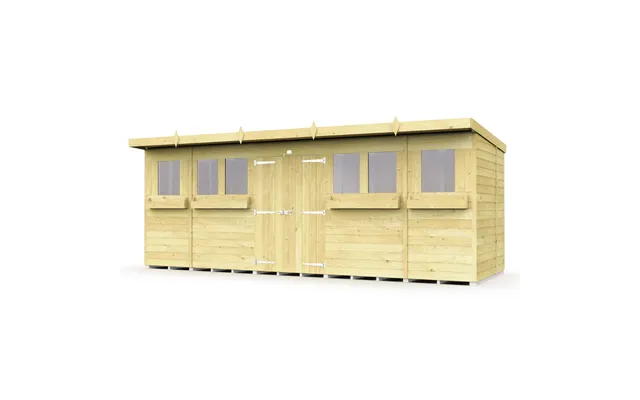 Diy Sheds Pent Summer Shed 18 X 7