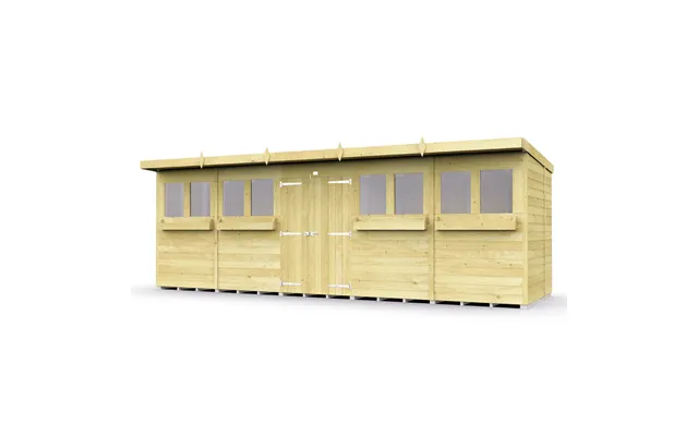Diy Sheds Pent Summer Shed 20 X 7