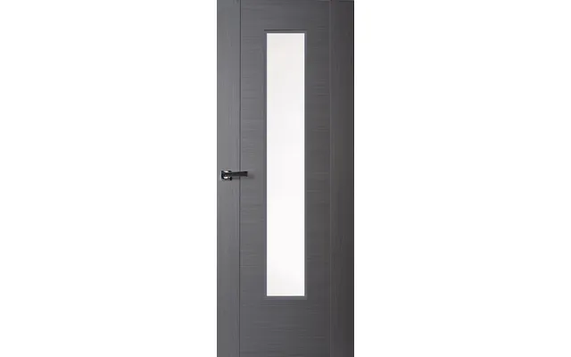 Finewood Zamora 1 Light Fully Finished Grey Internal Door Clear Laminated Glass 1981x762x35mm Ilgzam1lwl26 product image