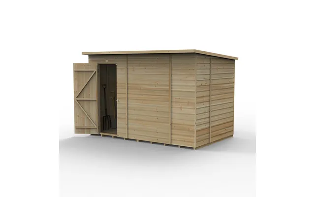 Forest Beckwood 10x6 Pent Shed - No Windows