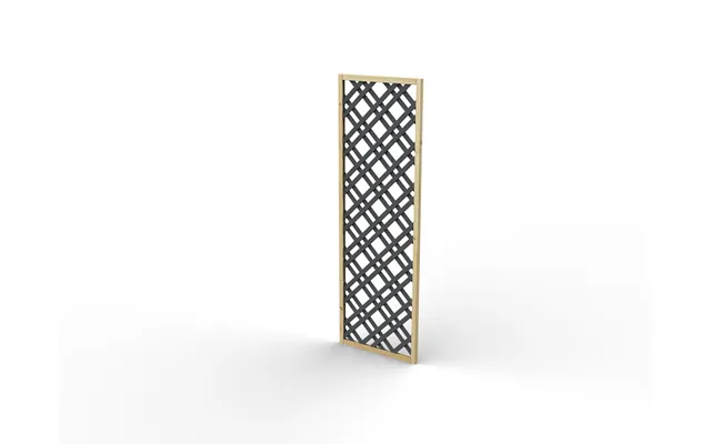 Grey Painted Lattice - 180 X 60cm- Pack Of 5