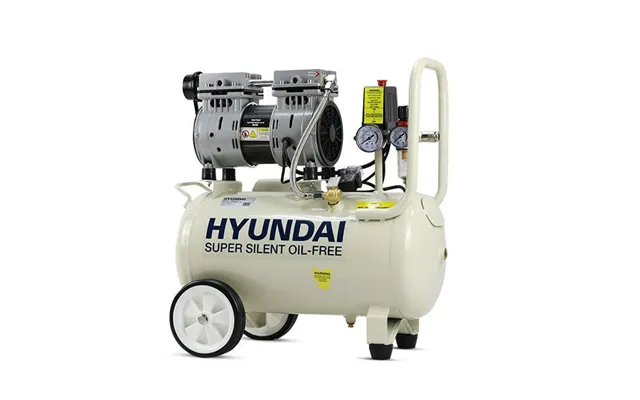 Hyundai 24 Litre 1hp Silenced Air Compressor