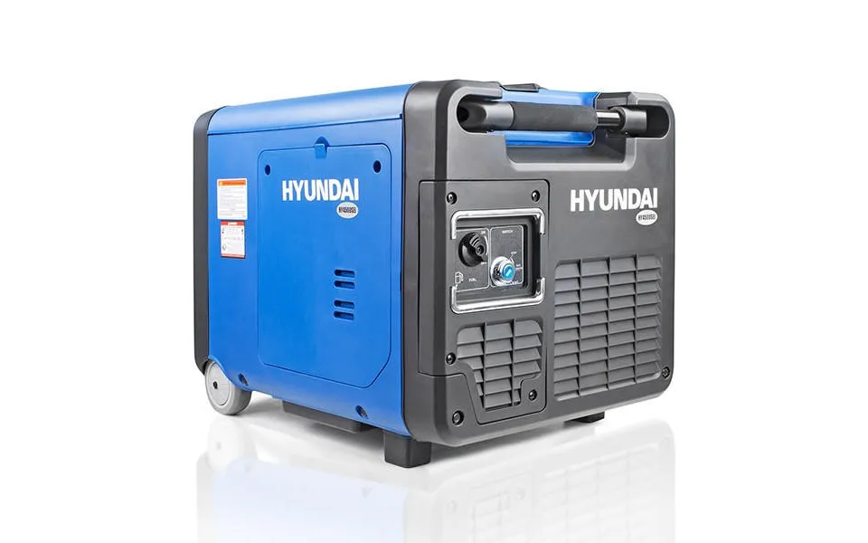 Hyundai 4000wportable Petrol Inverter Generator Remote Keyfob & Electric Start