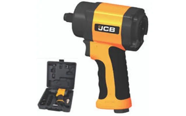 Jcb 1 2'' Square Drive Air Impact Wrench With Socket Set - 610 1200nm Torque
