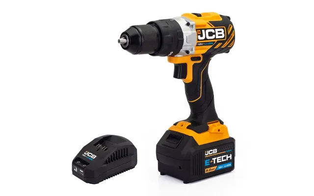 Jcb 18v 65nm Brushless - Variable Speed Combi Drill With 5.0ah Li-ion Battery & 2