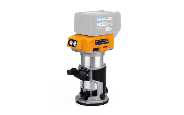 Jcb 18v Brushless Trimmer Router Unit - 3 8 & 1 4 Collet Machine Only