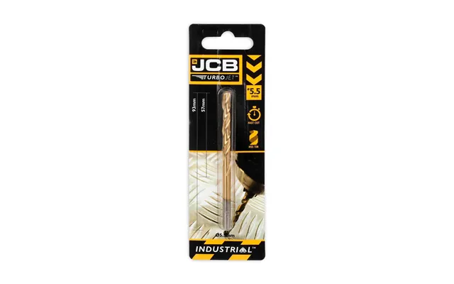 Jcb 5.5 X 93mm 7 Point Hss Drill Bit Turbojet