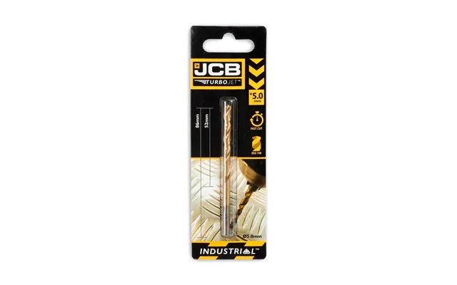 Jcb Turbojet 7 Point Hss Drill Bit 5 X 86 Mm