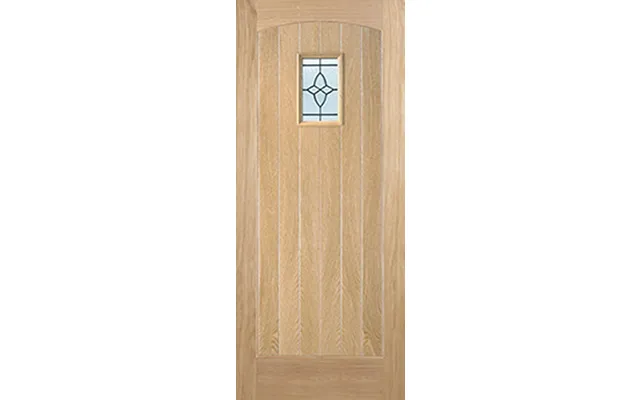 Lpd Cottage Stable External Oak Dowelled With Raised Mouldings 1 Side 2083x864x44mm