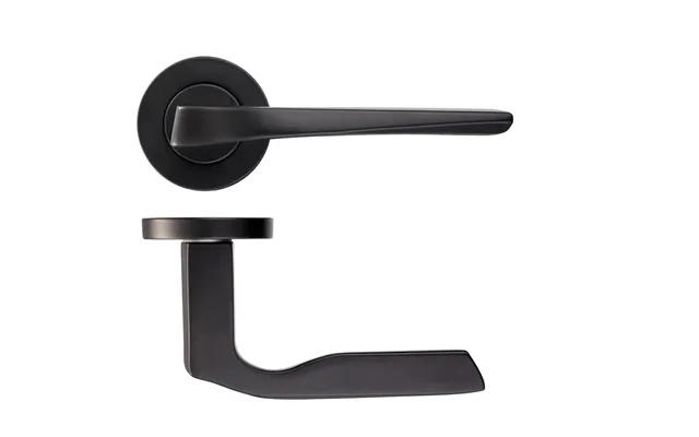 Lpd Ironmongery Carina Matt Black Handle Hardware Pack 230x160x60mm