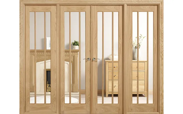 Lpd Lincoln W8 Internal Oak Room Divider 2031x2478x35mm