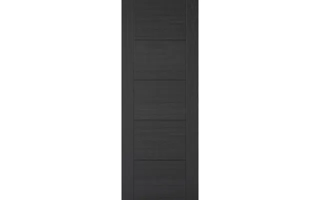 Lpd Vancouver 5 Panel Pre-finished Charcoal Black Internal Door 2040x826x40mm