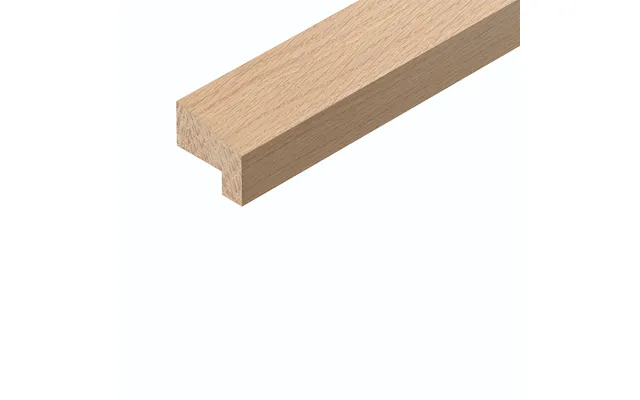 Om025 Oak Fire Check Hockey Stick Glass Bead 26x23x2400mm Fsc