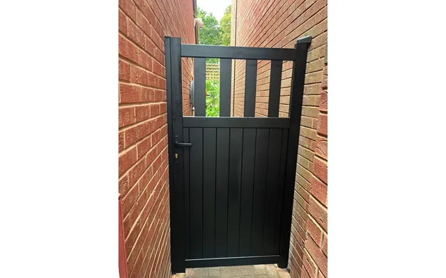 Pedestrian Gate 900x1400mm Grey