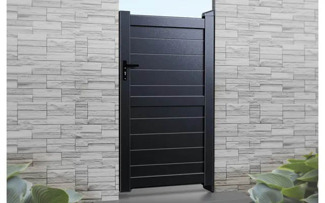 Pedestrian Gate 900x2000mm Black