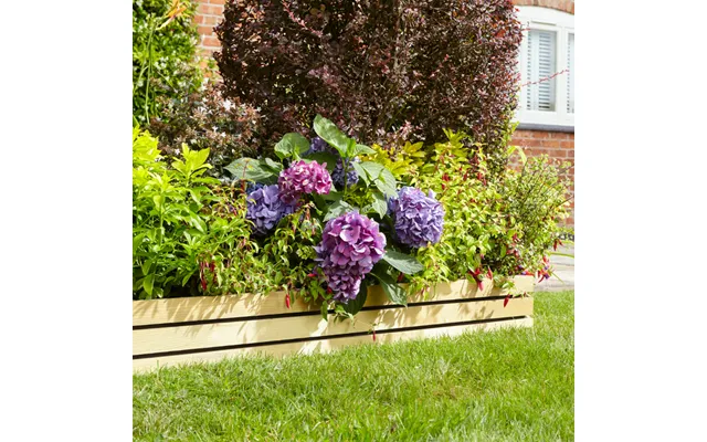 Rowlinson 6 Ledbury Slat Edging - 4 Pack