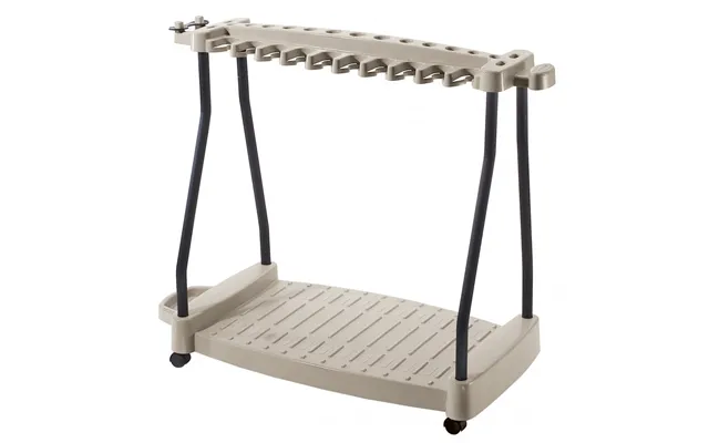 Rowlinson Garden Tool Rack With Wheels