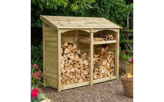 Rowlinson Signature Heritage T&g Tall Double Log Store