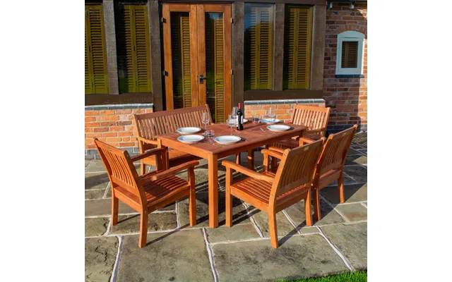 Rowlinson Willington Rectangular 6 Seat Set