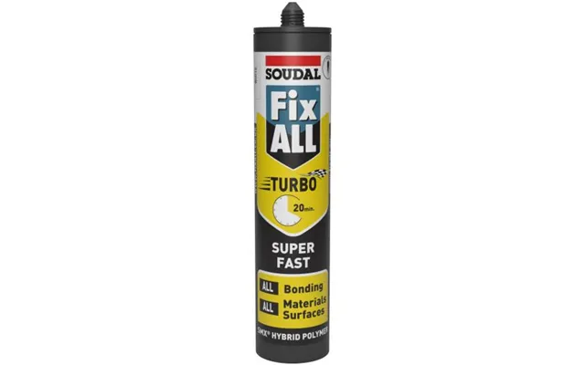 Soudal 122236 Fix All Turbo White 295ml