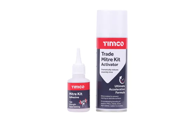 Timco 247115 Instant Bond Mitre Kit 200ml 50g