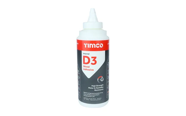 Timco 247458 Internal D3 Wood Adhesive 500ml
