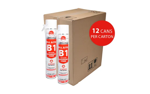 Timco 247704 B1 Fire Rated Fill & Fix Expanding Pu Foam Hand Held