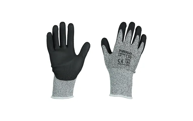 Timco High Cut C Glove Pu Hppe Fibre Medium Pr