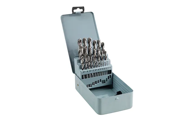Timco Hssg25ds 25pcs Hss-ground Drill Bit Set 1-13mm - M2