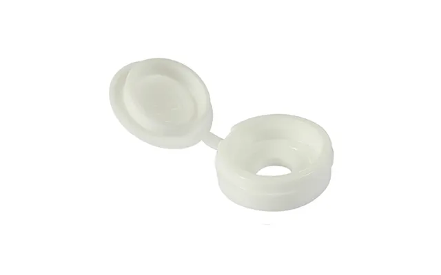Timco Lhccwhitep Large Hinged Screw Cap - White To Fit 5.0 To 6