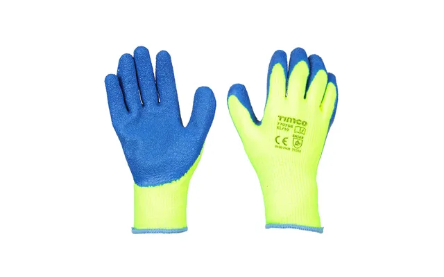 Timco Warm Grip Glove Latex Crinkle Extra Large Pr