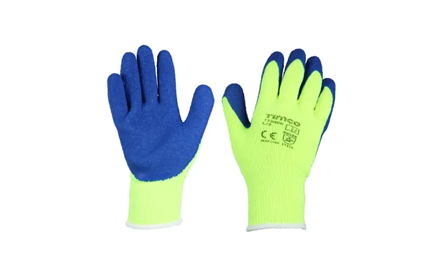 Timco Warm Grip Glove Latex Crinkle Large Pr