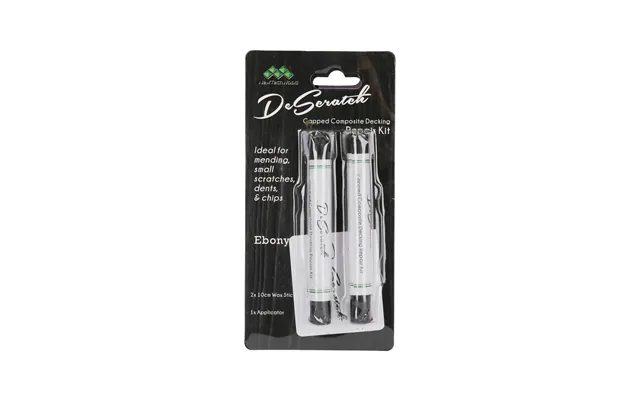 Ultrashield Naturale Descratch Kit - Ebony Pack Of 2 Wax Sticks