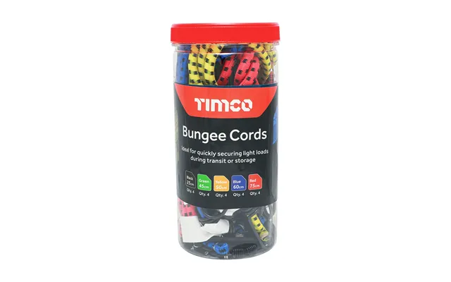Veto Bunmix20 Mixed Set Bungee Cord 20pcs