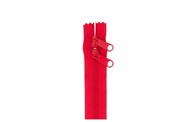 By Annie 2 Way Bag Zips Fastener Hot Red