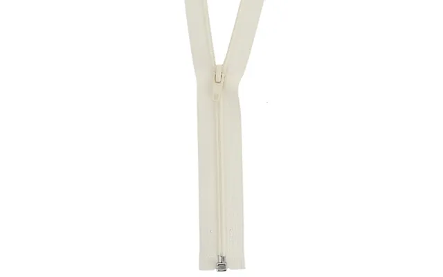 Milward Light Weight Open End Zips Cream