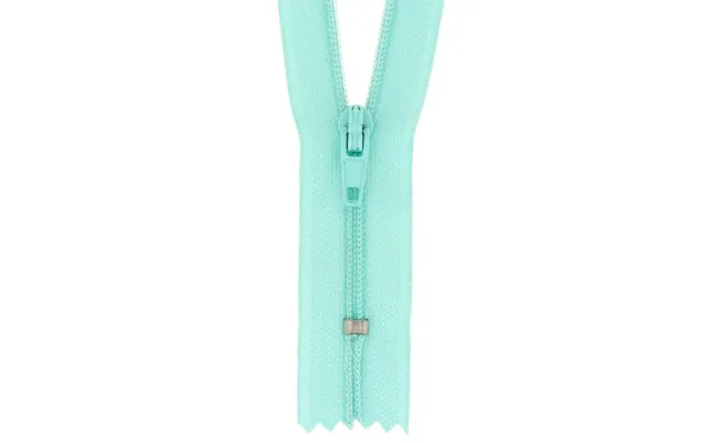 Milward Nylon Dress & Skirt Closed End Zips Aqua
