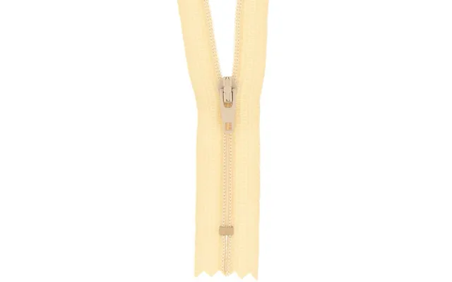 Milward Nylon Dress & Skirt Closed End Zips Biscuit