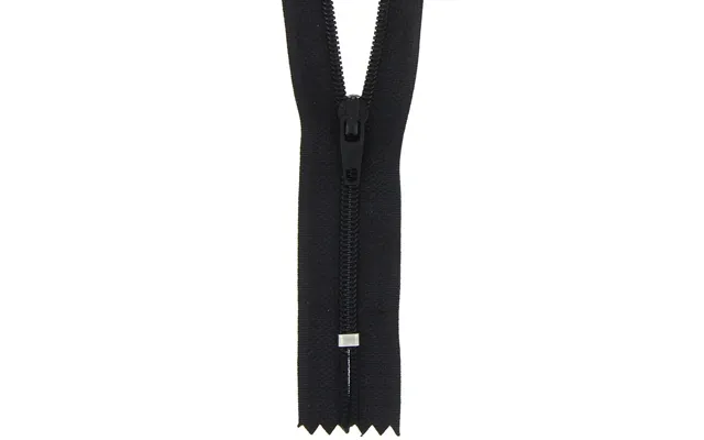 Milward Nylon Dress & Skirt Closed End Zips Black